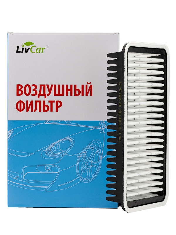 

Фильтр воздушный LivCar ОЕМ 17801-46070 TOYOTA
