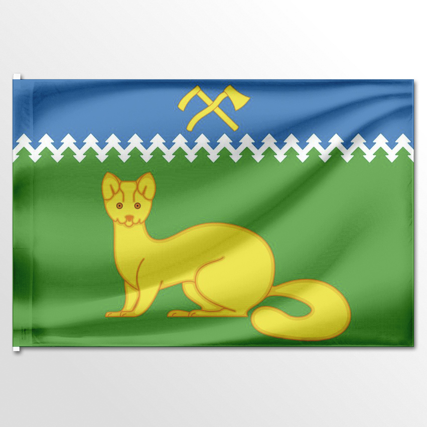 

Флаг ЦТП ФЕНИКС Богучанского сельсовета 135x90 см, 6944-135x90