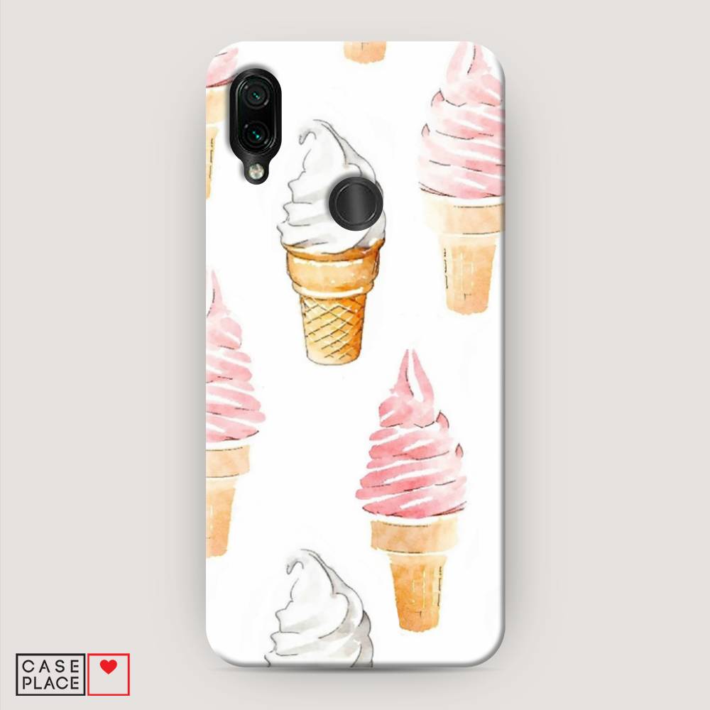 

Пластиковый чехол "Нарисованное мороженое" на Xiaomi Redmi 7, 35020-7