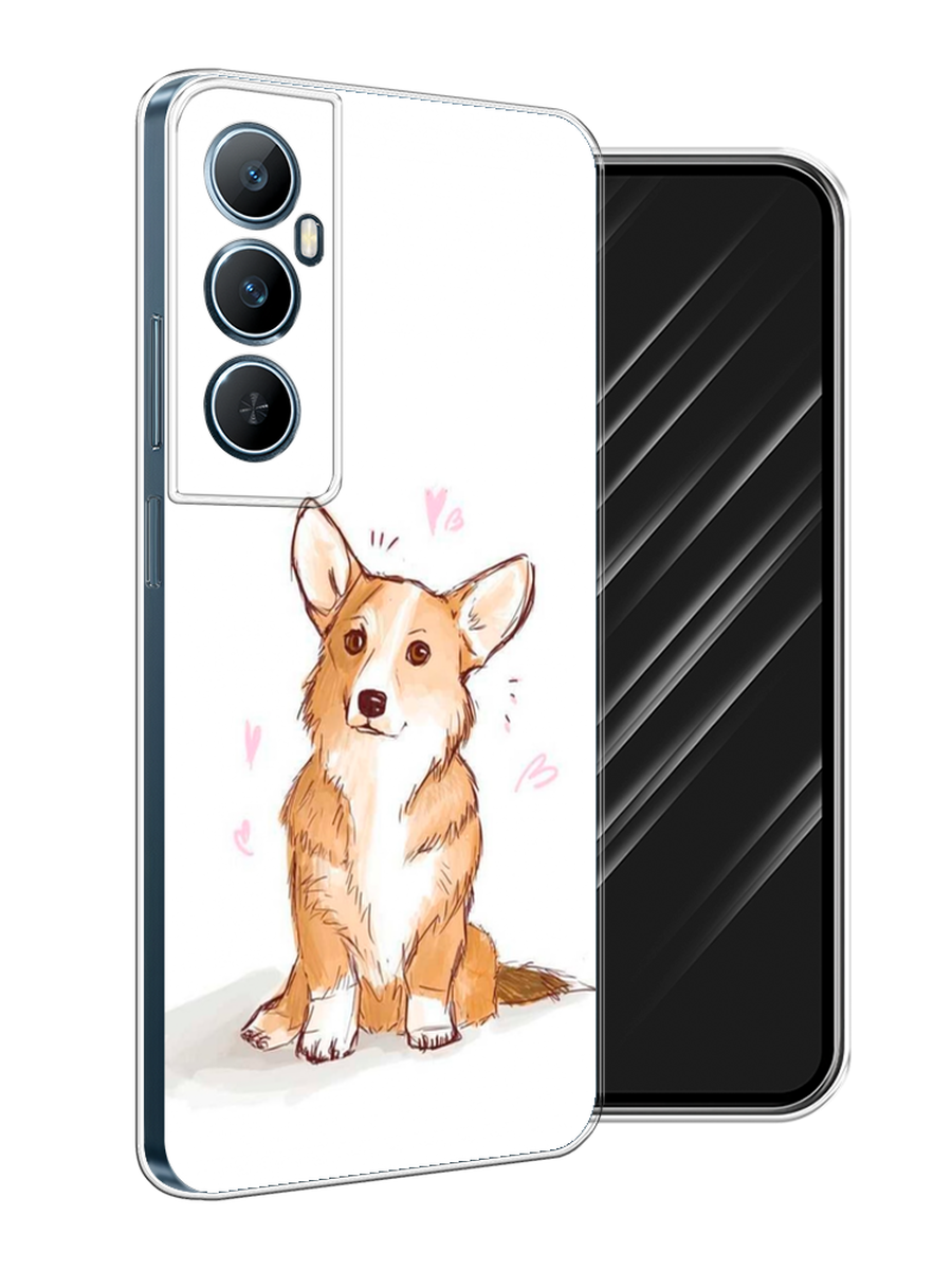 

Чехол Awog на Realme C65 "Корги любовь", Бежевый;белый, 2516750-1