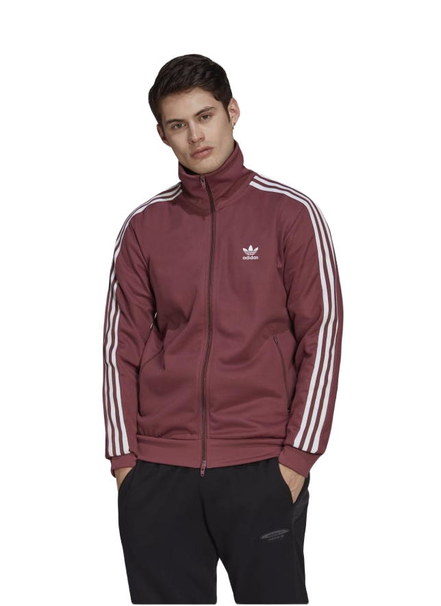 

Олимпийка мужская Adidas Beckenbauer Track Top бордовая L, Beckenbauer Track Top