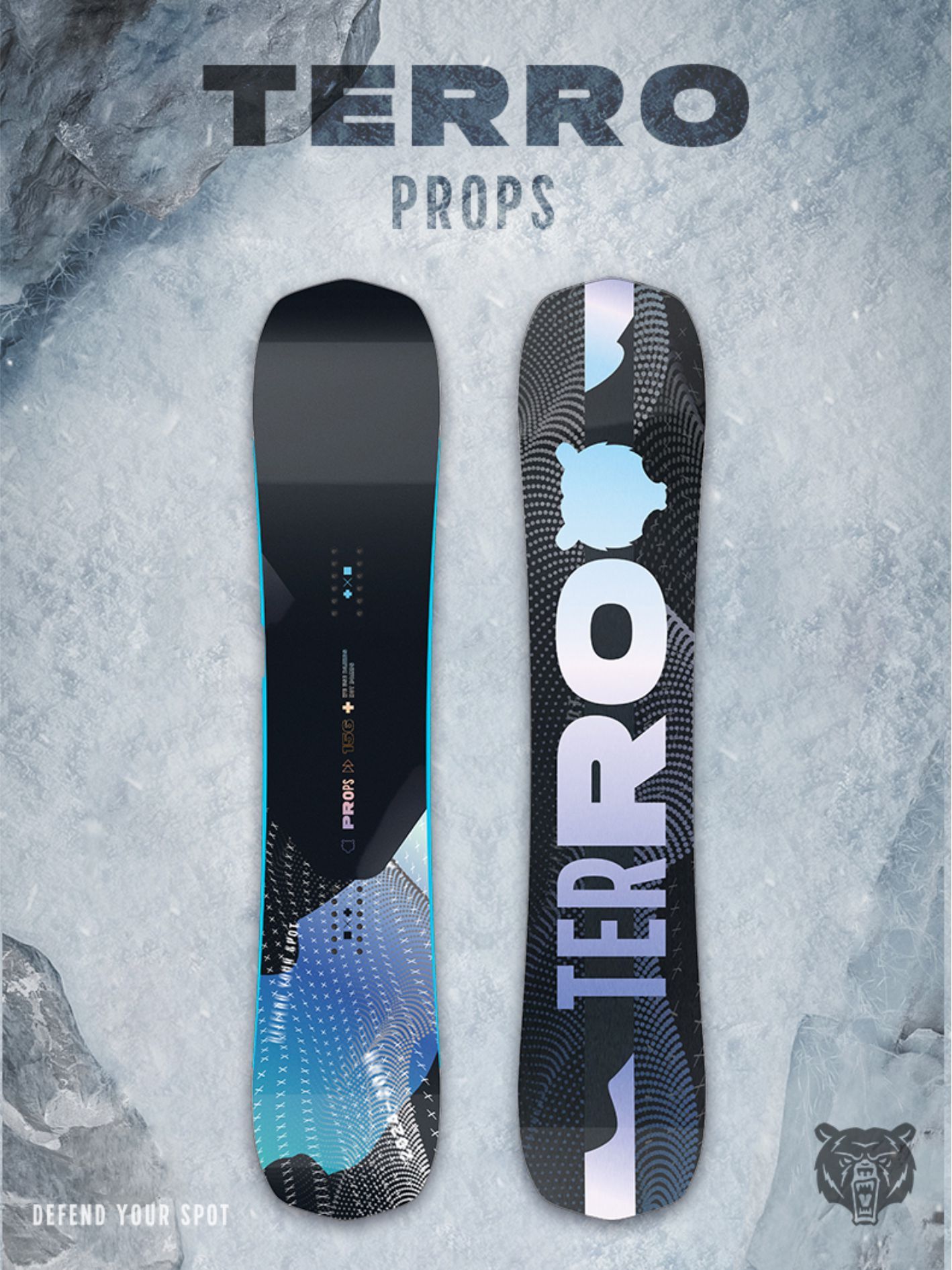 

Сноуборд TERRO - PROPS 24/25 155, Черный;синий;фиолетовый, PROPS24/25