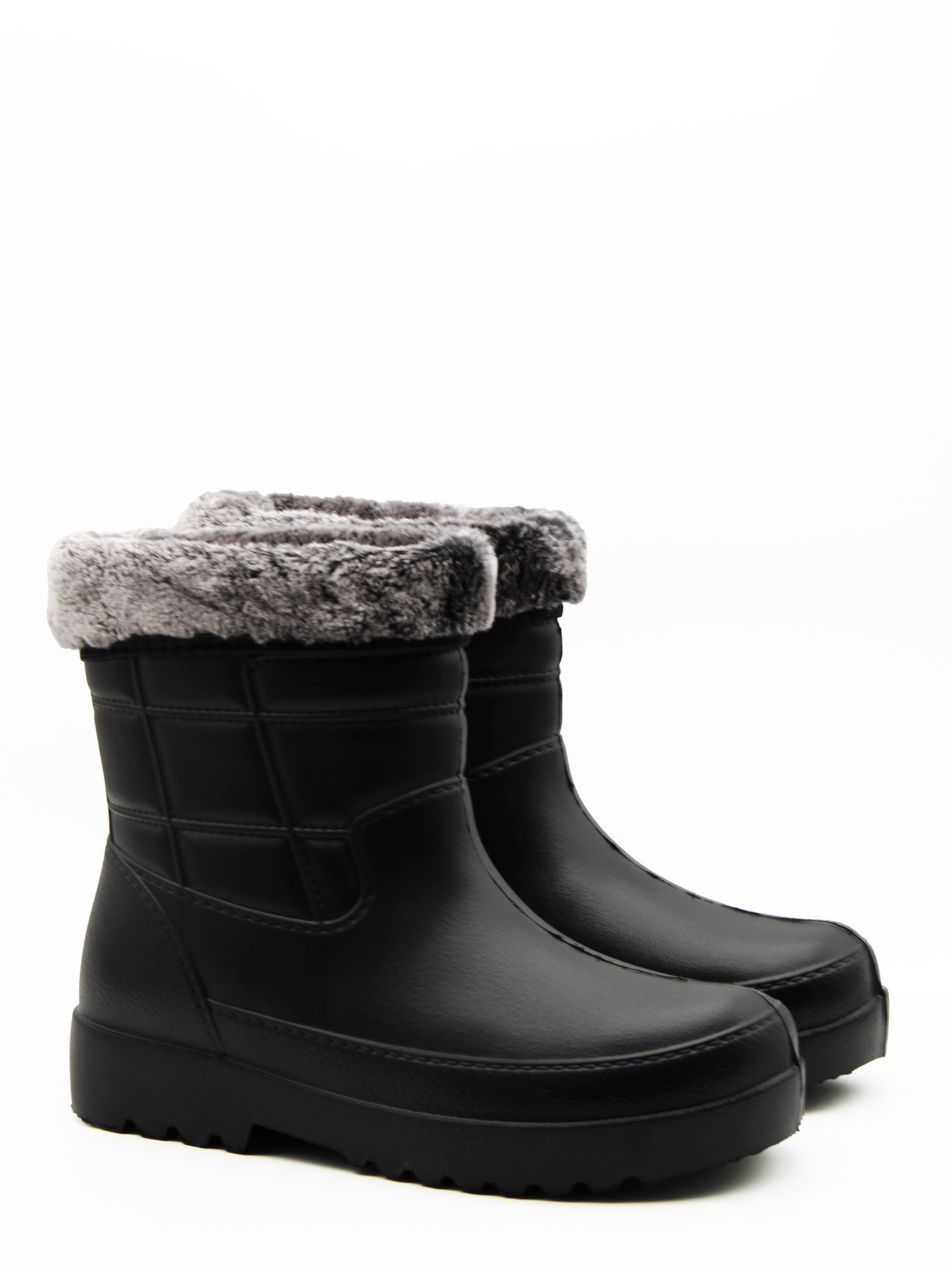 

Резиновые полусапоги мужские FORSA 2005 черные 43-44 RU, Черный, 2005