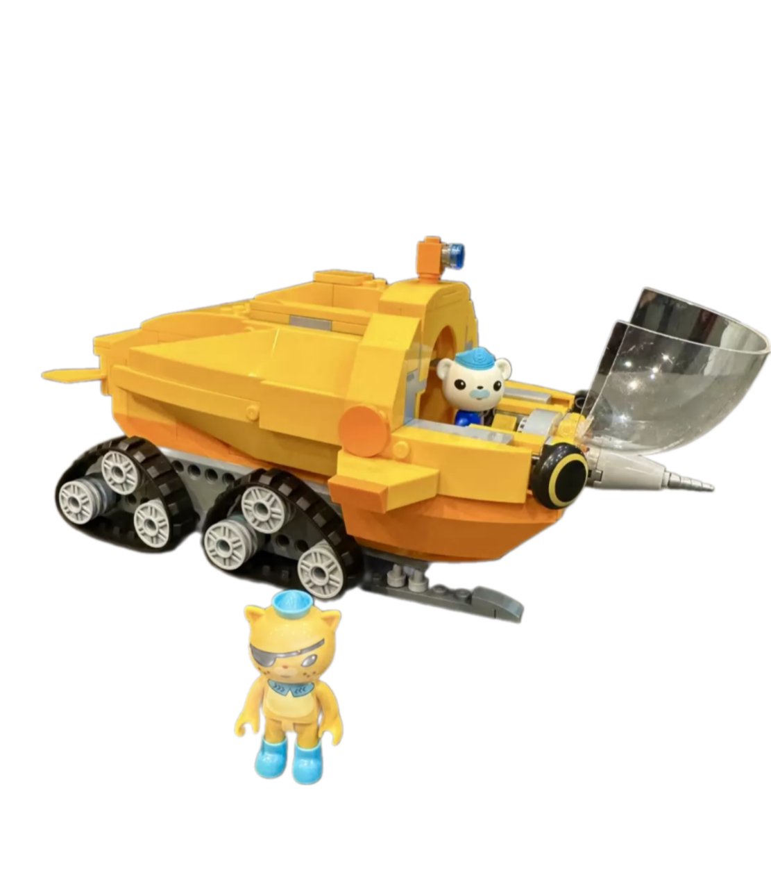 Конструктор RanCap Октонавты Снегоход Квази + 2 фигурки 275эл