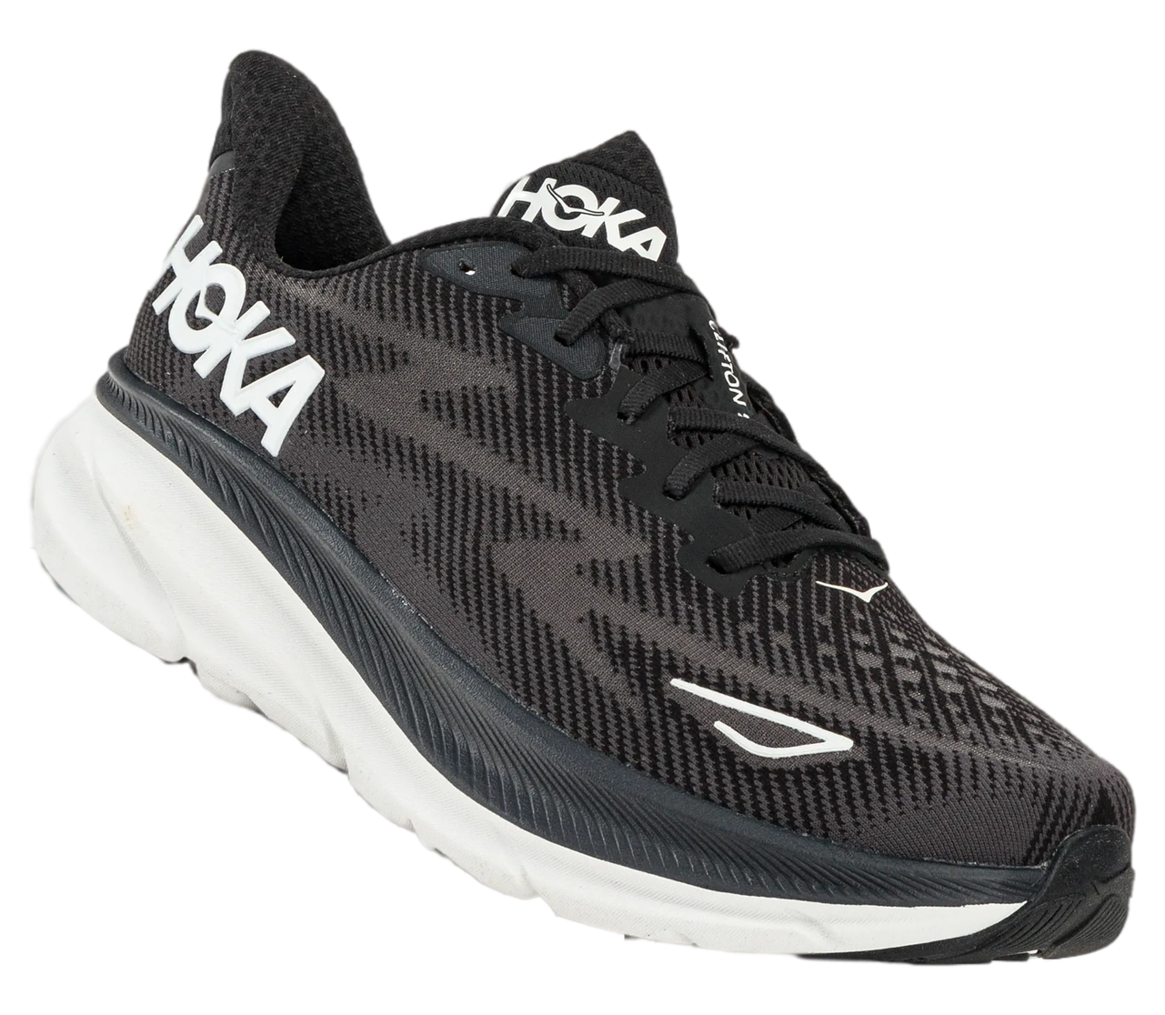 

Кроссовки мужские Hoka Clifton 9 черные 10.5 US, Черный, Clifton 9