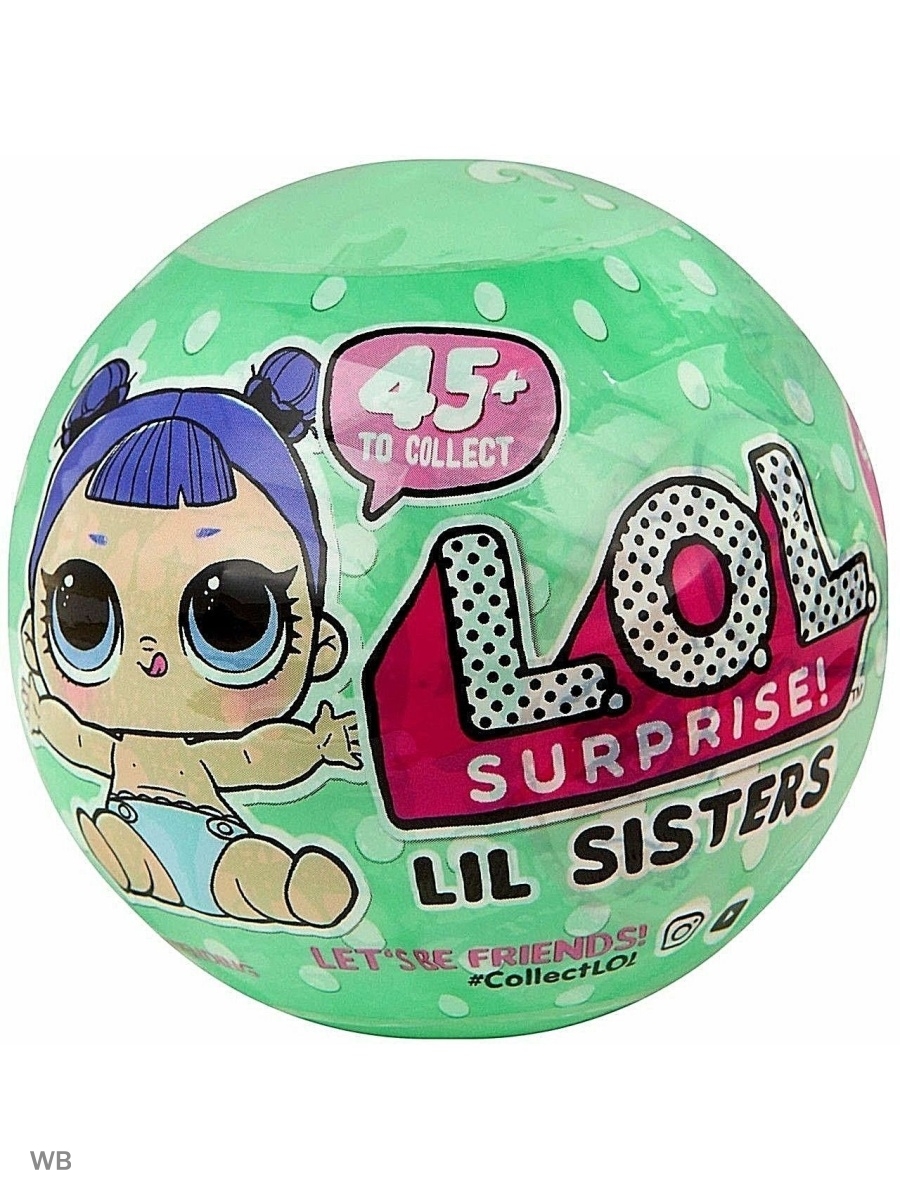 

LOL Surprise Lil Серия 2 - 2-082 Малышка Вишенка (Lil Cherry) (запечатанный шар), 548850.2-082