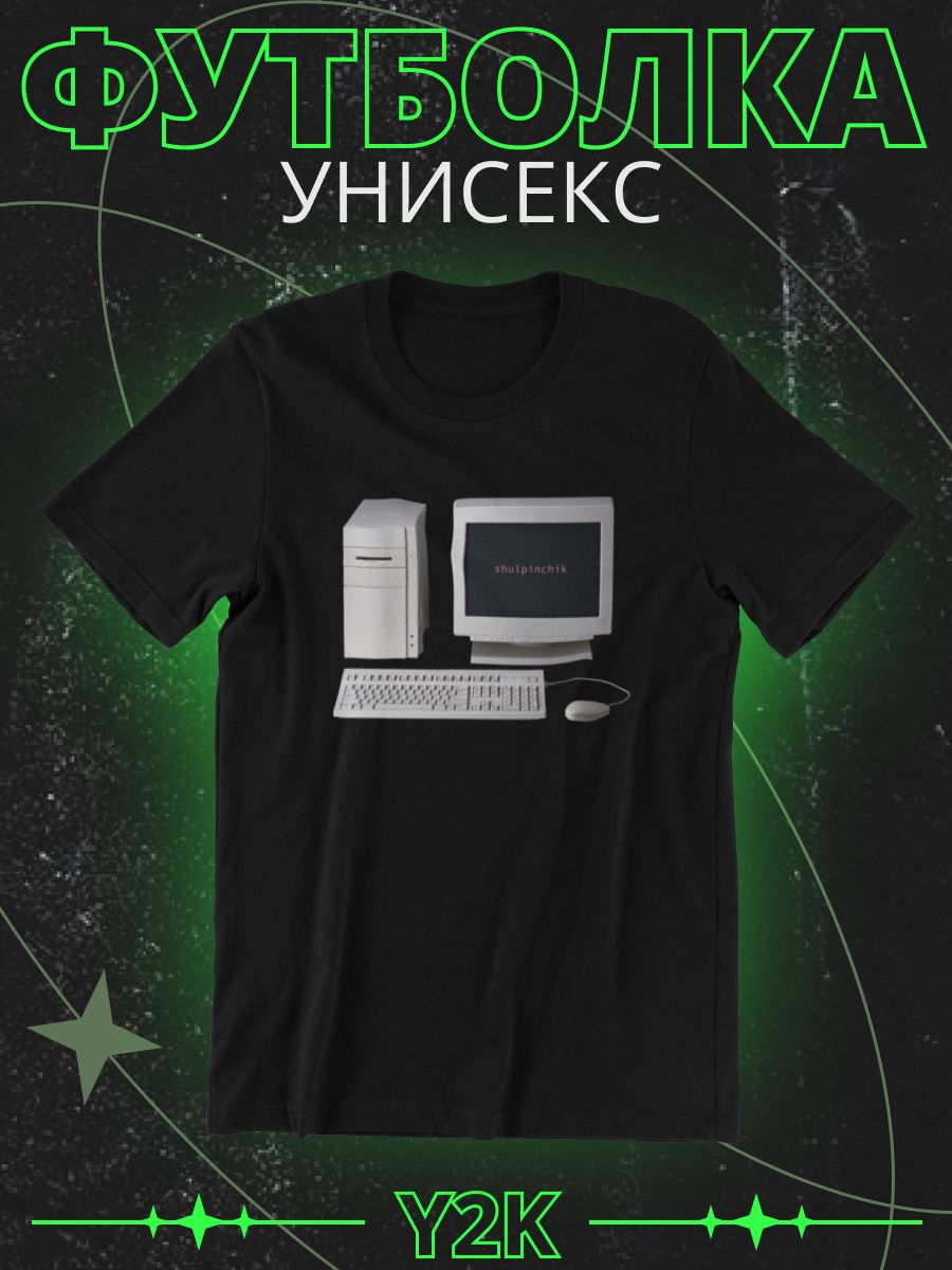 

Футболка мужская shulpinchik POL-751 черная L, Черный, POL-751