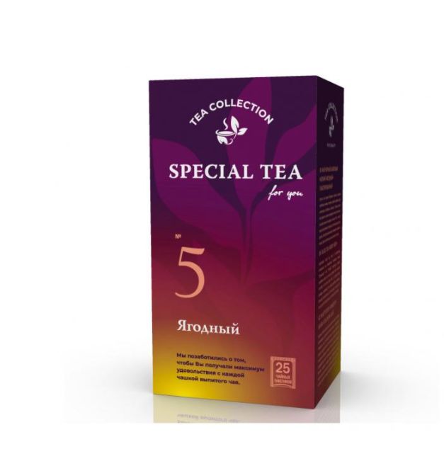 Чай черный Императорский чай Special Tea Berry Very в пакетиках 1,8 г х 25 шт
