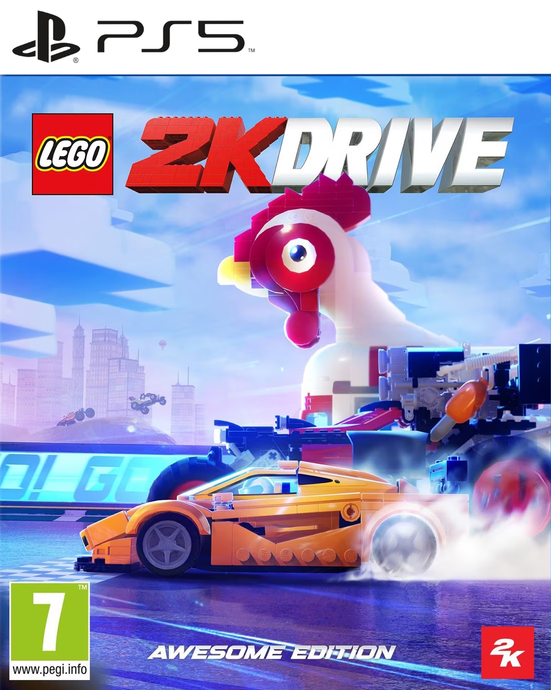 Игра Lego 2K Drive Awesome Edition (PlayStation 5, полностью на иностранном языке)