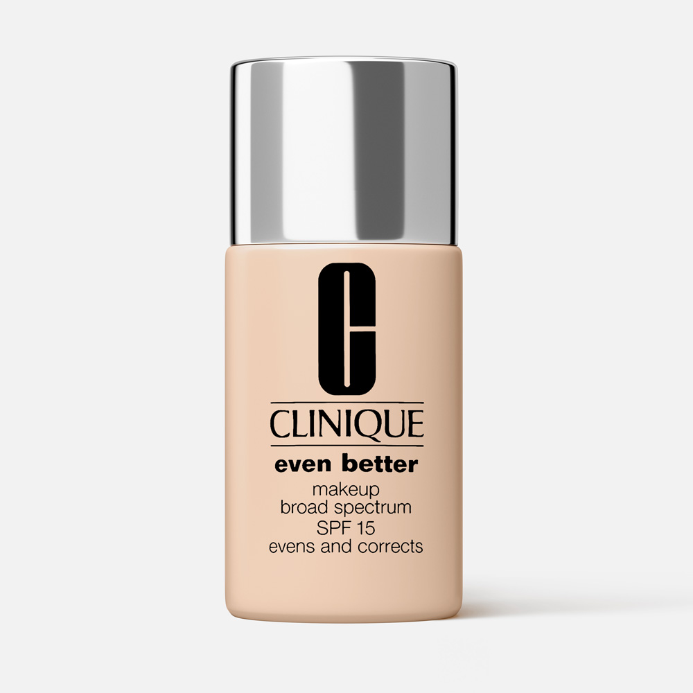 Основа тональная CLINIQUE Even Better Makeup SPF 15 увлажняющая №CN 10 Alabaster, 30 мл основа для макияжа revolution makeup hydrate