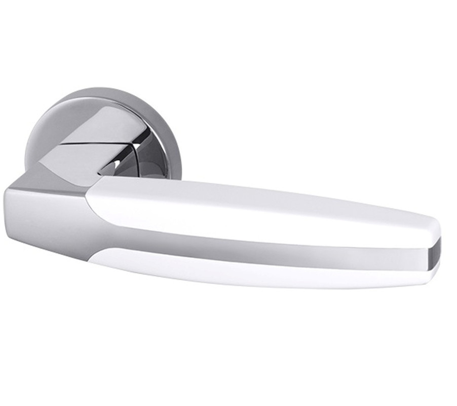 

Ручка раздельная ARC URB2 CP/White-14 Хром/белый, Серый