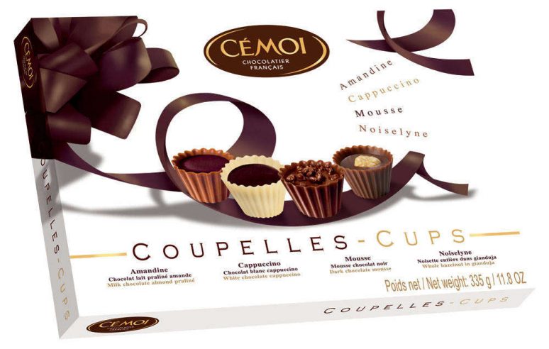 

Конфеты шоколадные Cemoi Couplles-Cups ассорти 335 г