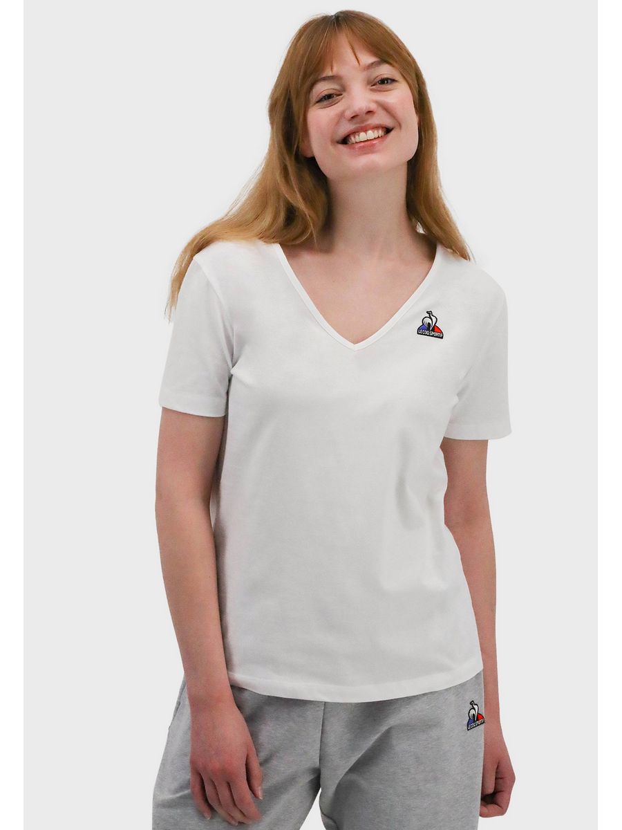 

Футболка женская Le Coq Sportif LE121D00T-A11 белая S, Белый, LE121D00T-A11