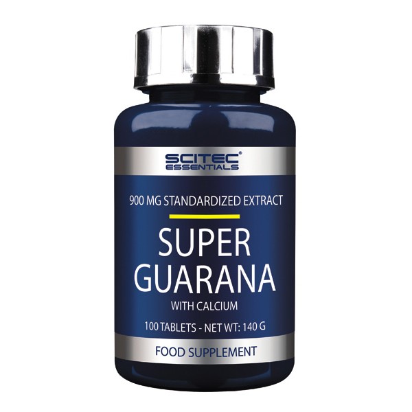 Предтренировочный комплекс Scitec Nutrition Super Guarana 900 мг- 100 таблеток