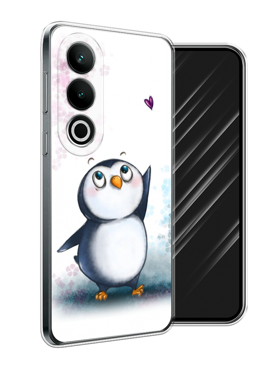 

Чехол Awog на OnePlus Nord CE4 "Пингвин и сердечко", Белый, 154750-1