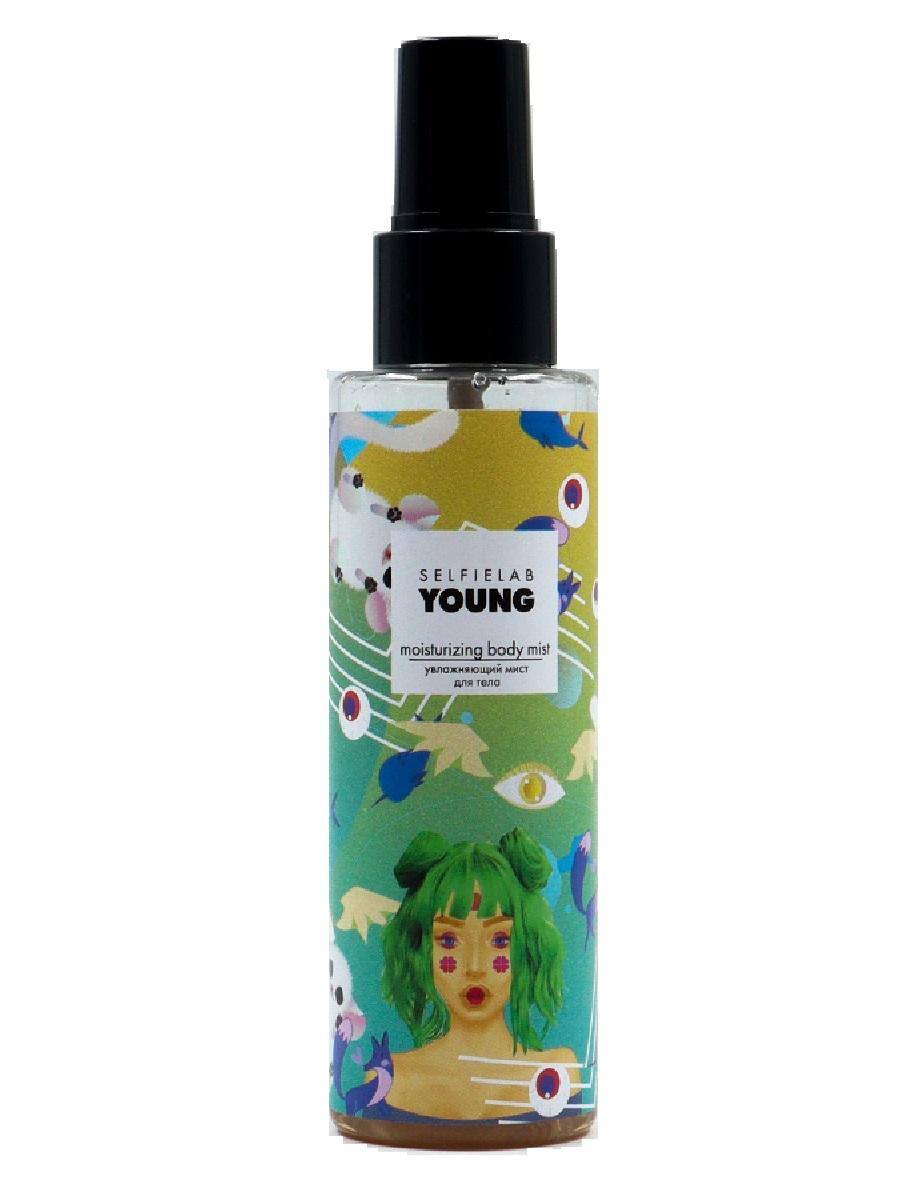 Мист для тела SELFIELAB YOUNG Moustirizing Body Mist увлажняющий, 110 мл revolution pro мист увлажняющий hydra bright dewy face mist