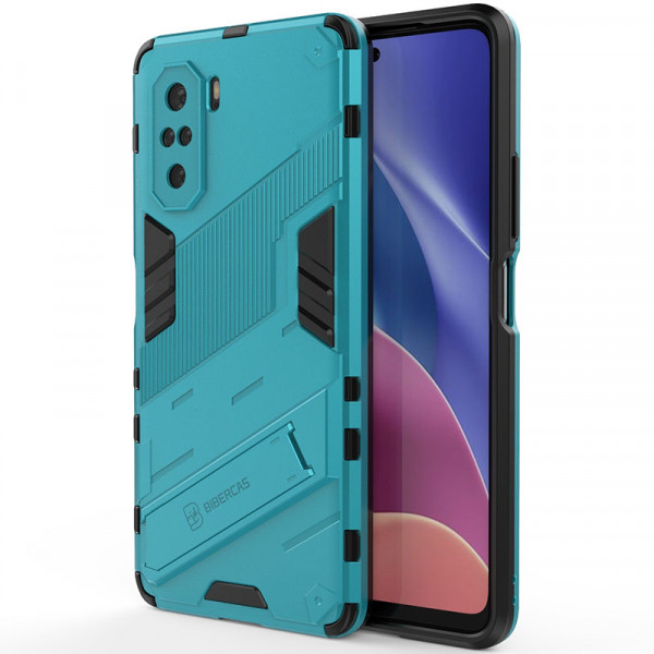 

Противоударный чехол Epik Megatron для Poco F3/Mi 11X(Pro)/Redmi K40, Голубой