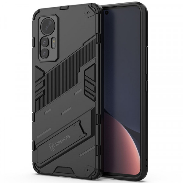 

Противоударный чехол Epik Megatron для Xiaomi Mi 12 Lite, Черный
