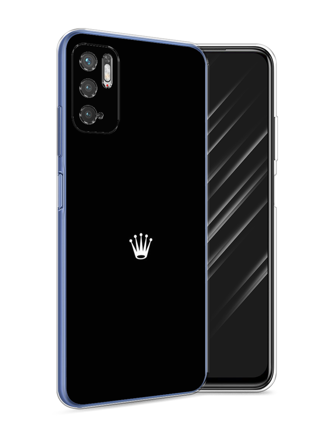 

Чехол Awog на Xiaomi Redmi Note 10T/Note 10 5G/M3 Pro "Белая корона на черном фоне", Разноцветный, 310850-7