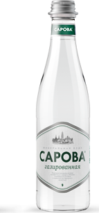 

Вода минеральная Сарова газированная 0,5 л