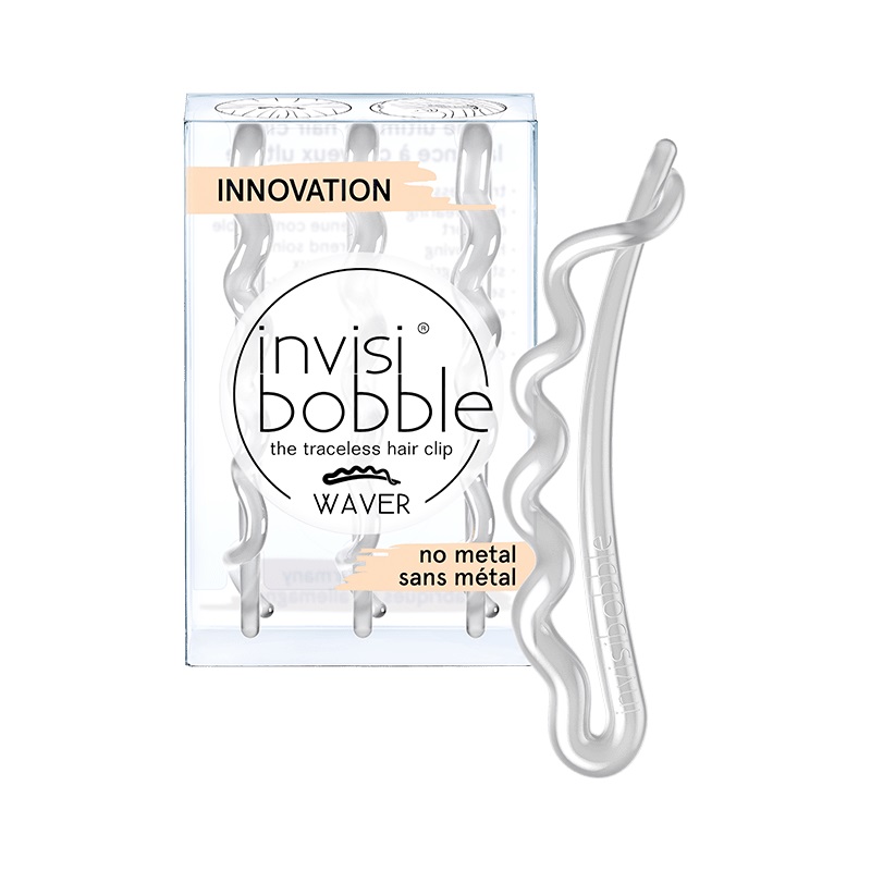 Купить Заколка для волос Invisibobble WAVER Crystal Clear 3 шт