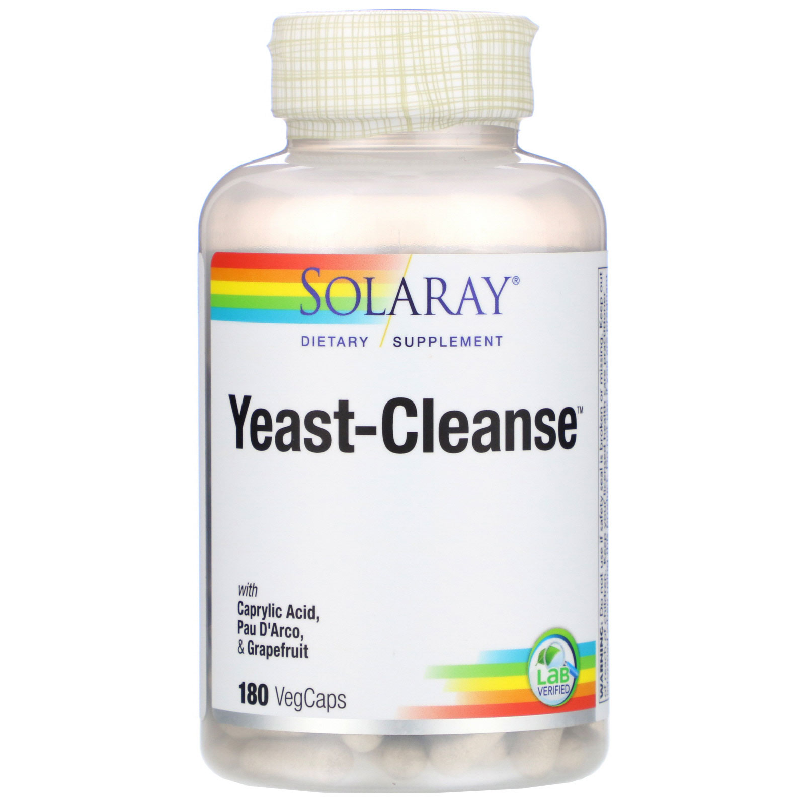

Yeast-Cleanse Solaray капсулы 180 шт.
