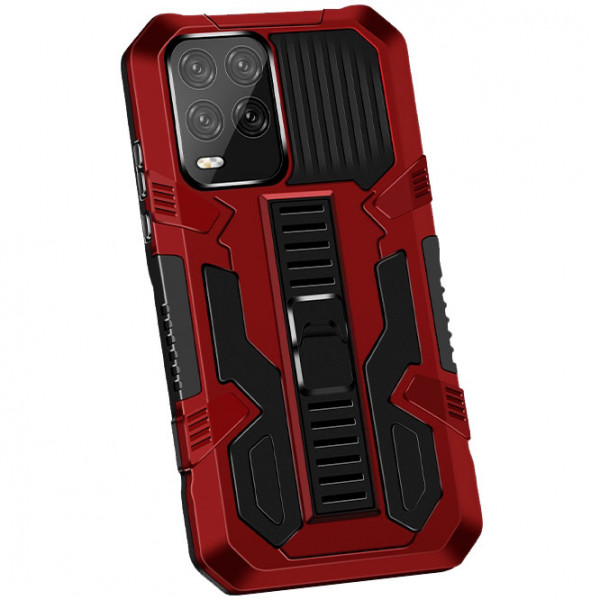 

Противоударный чехол Epik Ironhide для Realme 8/8 Pro, Красный