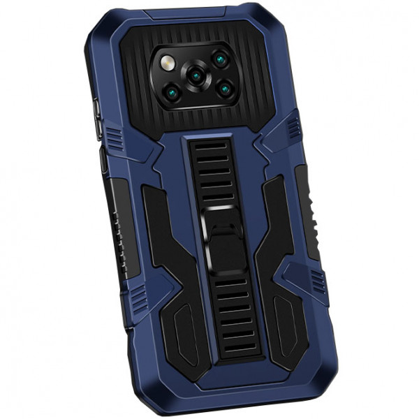 

Противоударный чехол Epik Ironhide для Poco X3 (NFC) Pro, Синий