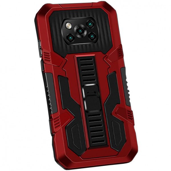 

Противоударный чехол Epik Ironhide для Poco X3 (NFC) Pro, Красный