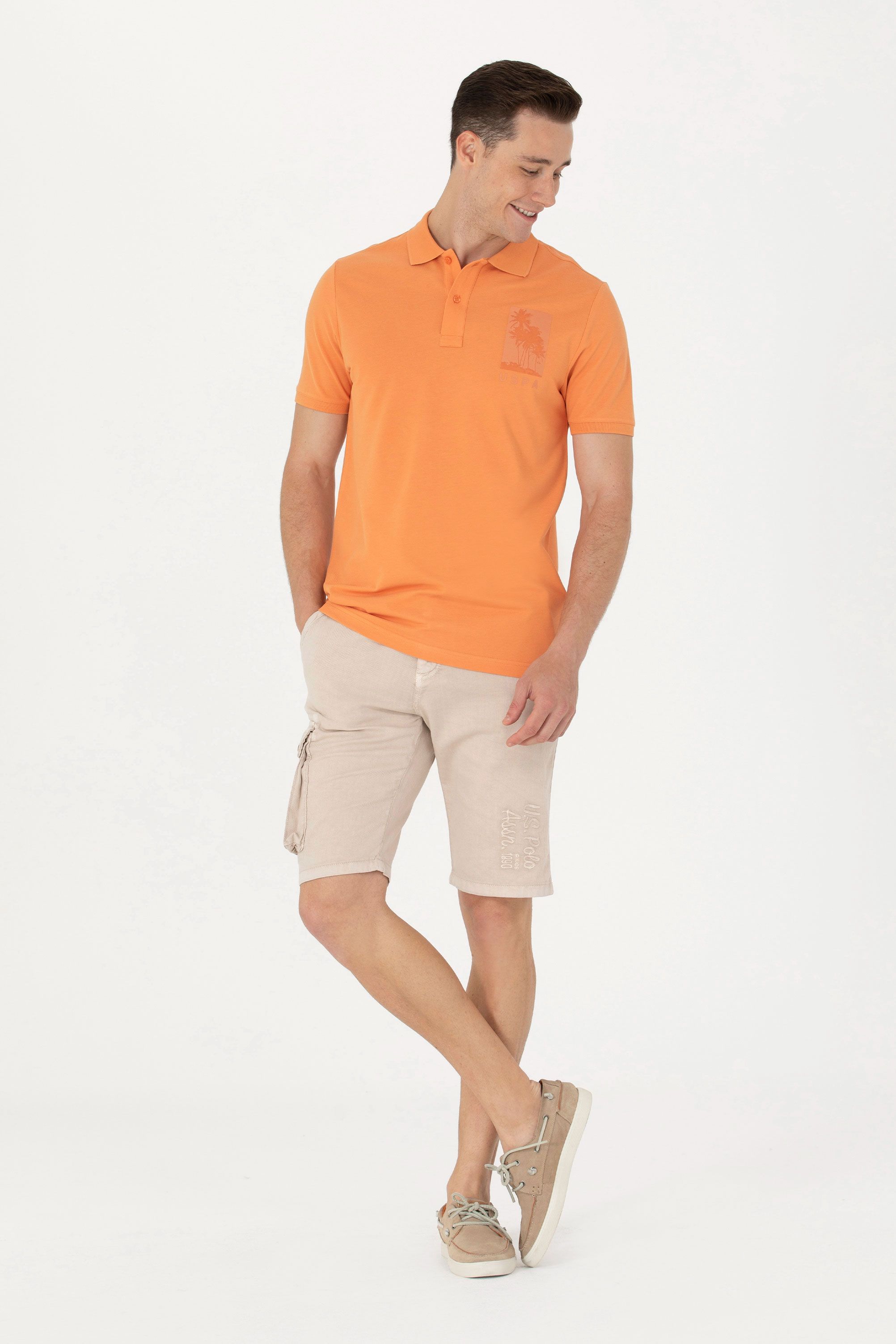 

Повседневные шорты мужские U.S. POLO Assn. G081SZ0310ASKAR бежевые 36, Бежевый, G081SZ0310ASKAR