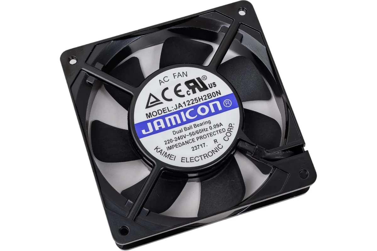 

JAMICON вентилятор JA1225H2B0N-T 120х120х25 230В С00034203
