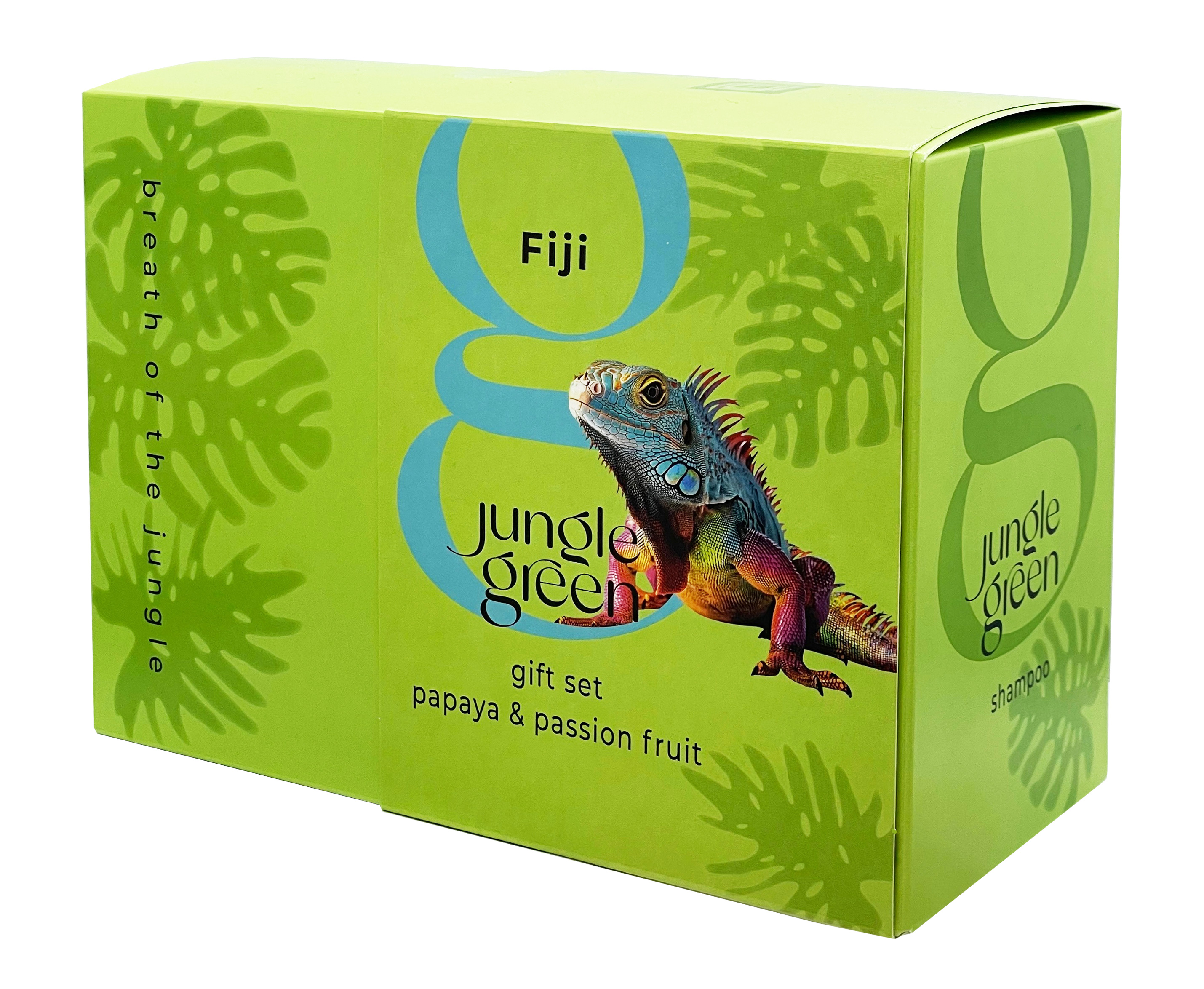 

Подарочный набор Jungle Green FIJI Шампунь 250 мл Гель для душа 250 мл, FIJI
