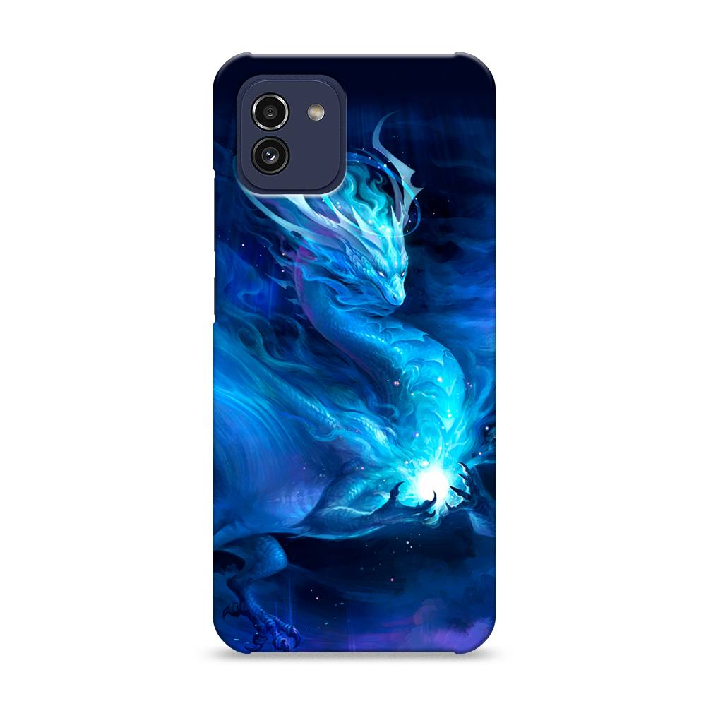 

Пластиковый чехол "Лунный дракон" на Samsung Galaxy A03, 2104920-1