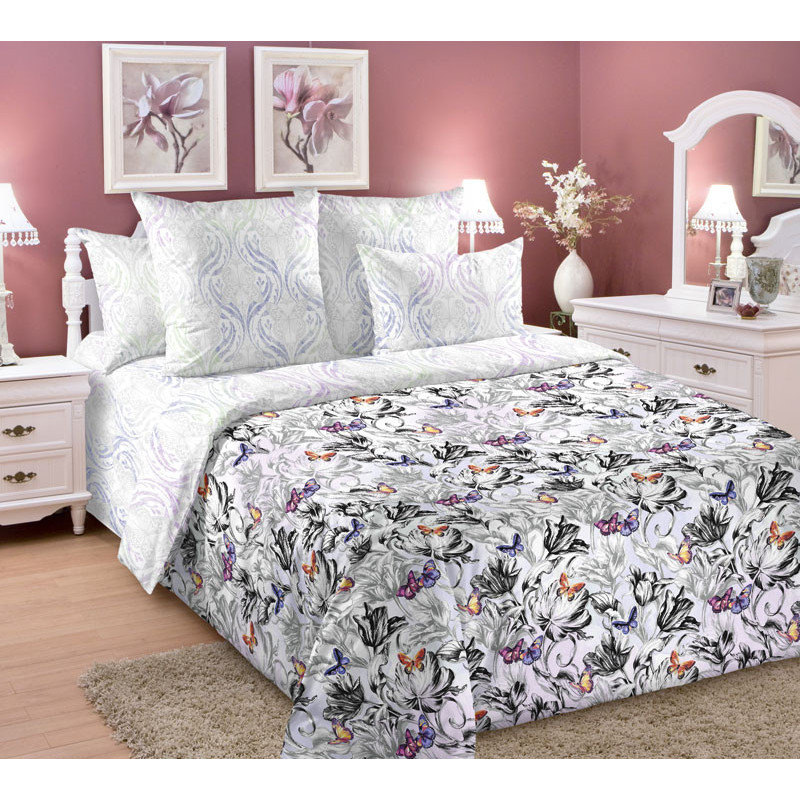 

Комплект белья Текс-Дизайн перкаль Намек серый размер 1.5 сп. арт. 226486, Намек серый