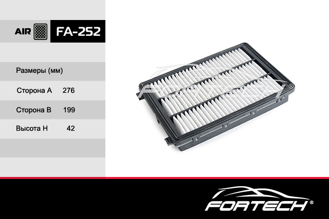 

Фильтр Воздушный Fortech арт. FA252