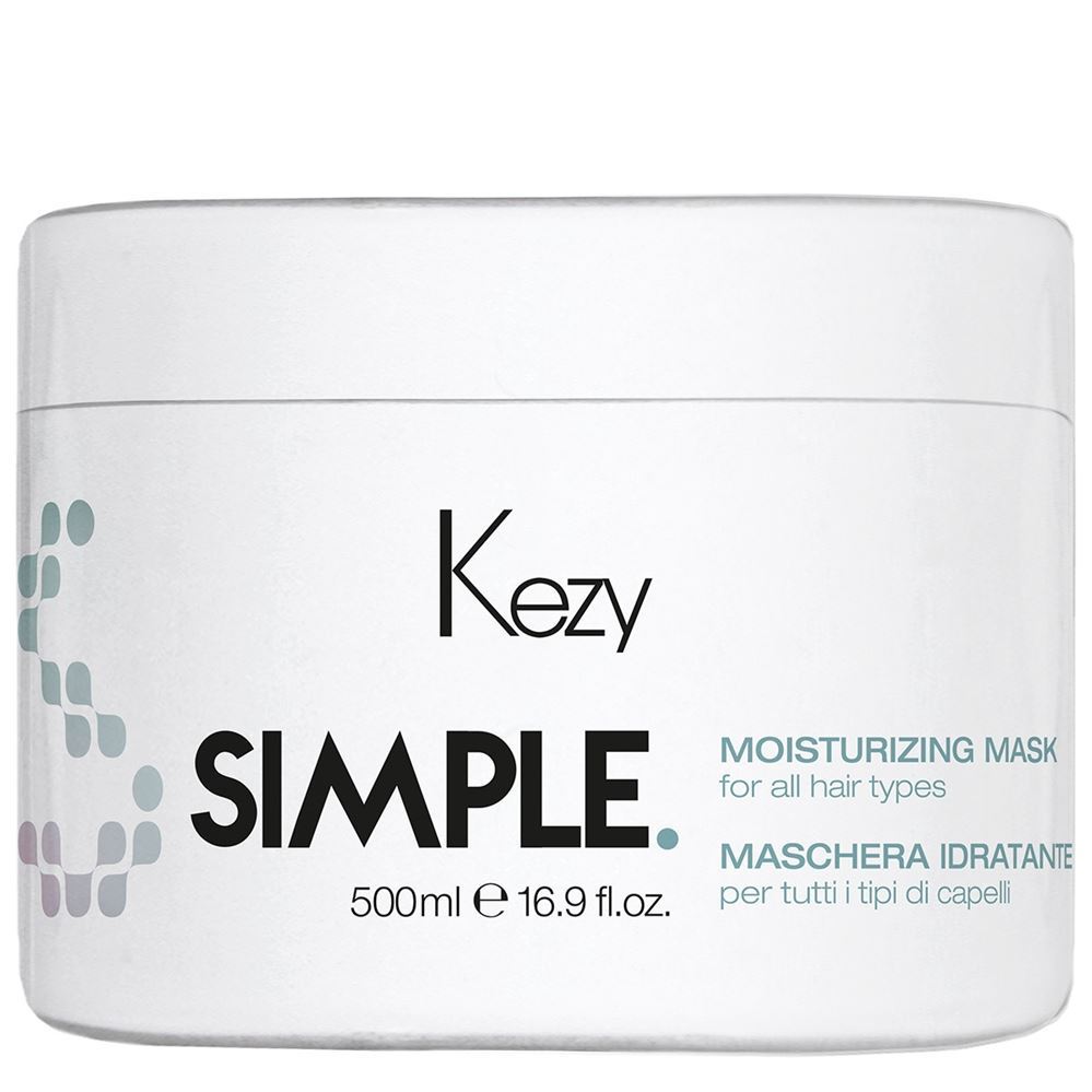 

Маска для волос Kezy Moisturizing mask увлажняющая 500 мл