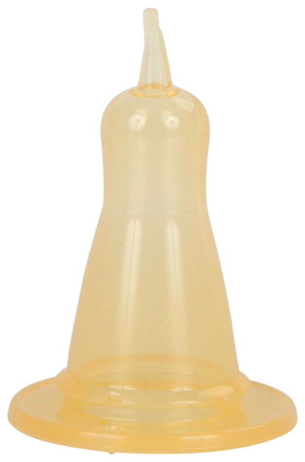 Соска резиновая для выпойки ягнят Kerbl Anti-Vac, желтая