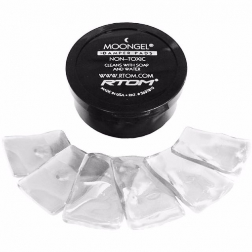 

Демпферы для барабанов RTOM MOONGEL Dampers Pads CLEAR, 6 шт, Прозрачный, A070915