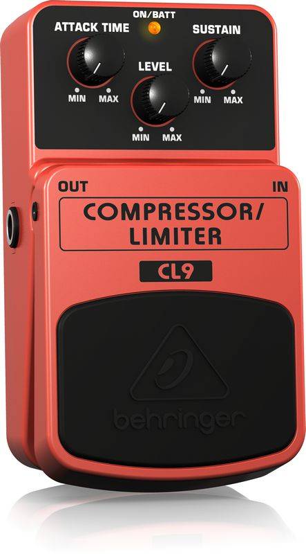 

Гитарная педаль Compressor/Limiter BEHRINGER COMPRESSOR/LIMITER CL9, Красный, A063272