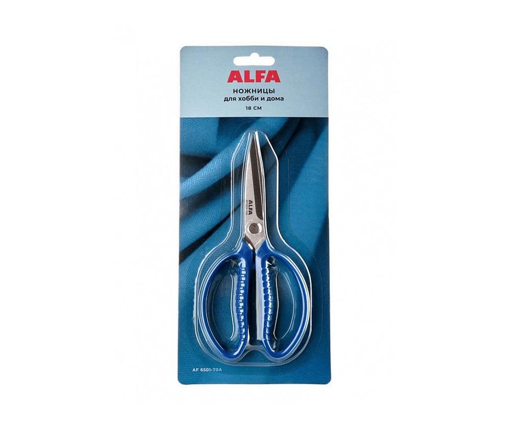 

Ножницы ALFA для хобби и дома, 18 см