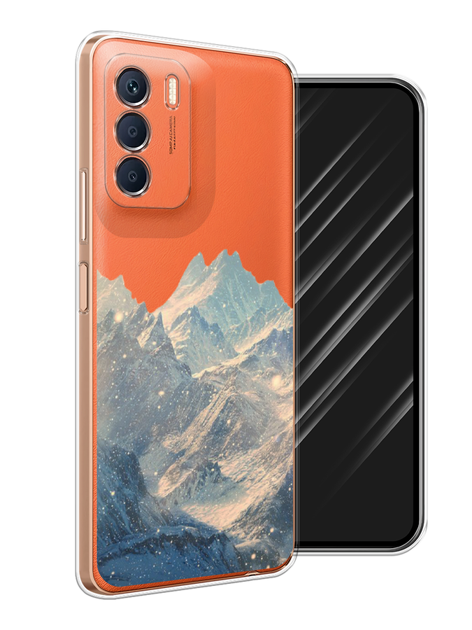 

Чехол Awog на Infinix Zero 5G 2023 "Горы арт 2", Серый, 3104450-10