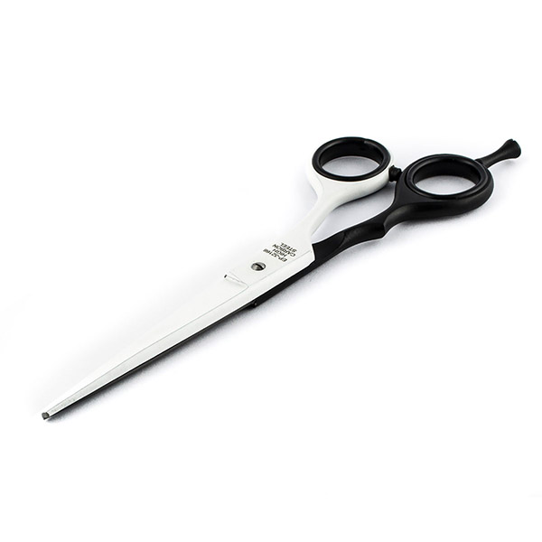 Ножницы прямые с микронасечкой Mizuka Дебют 3 класс 6.0 черно-белые EP32166
