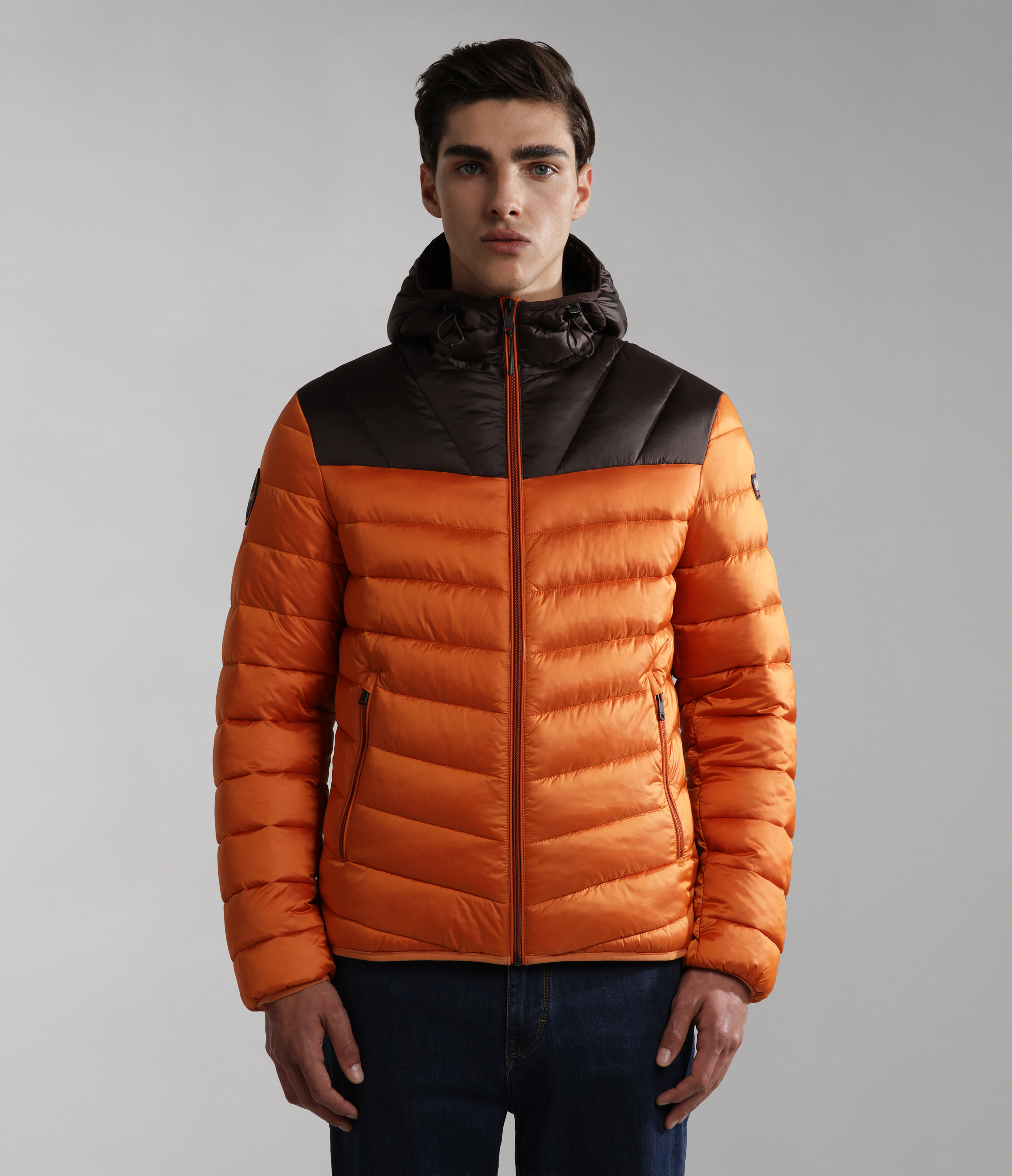 

Куртка мужская Napapijri AERONS CB H 3 оранжевая 2XL, AERONS CB H 3