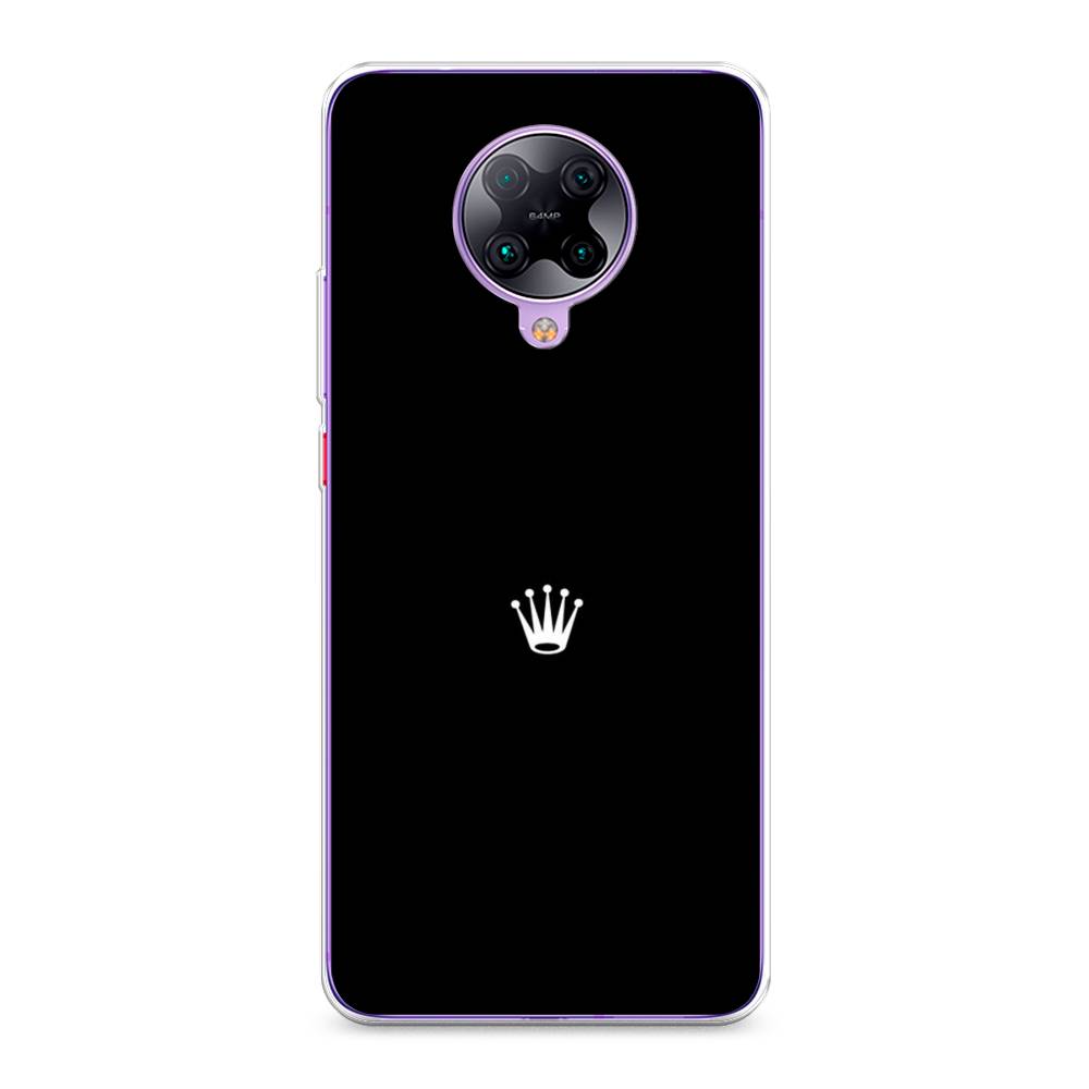 

Чехол Awog на Poco F2 Pro/Redmi K30 Pro "Белая корона на черном фоне", Разноцветный, 37050-7