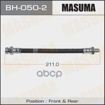 

MASUMA BH0502 Шланг тормозной MASUMA MMC- /front/ Delica In, Diamante, RVR Out