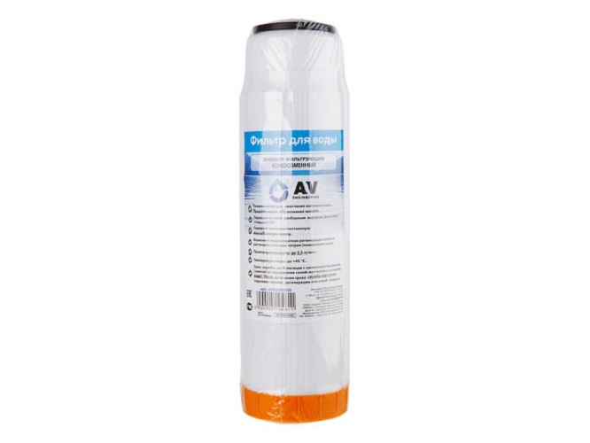 

Картридж c ионообменной смолой AV ENGINEERING 10, AVE121P1010