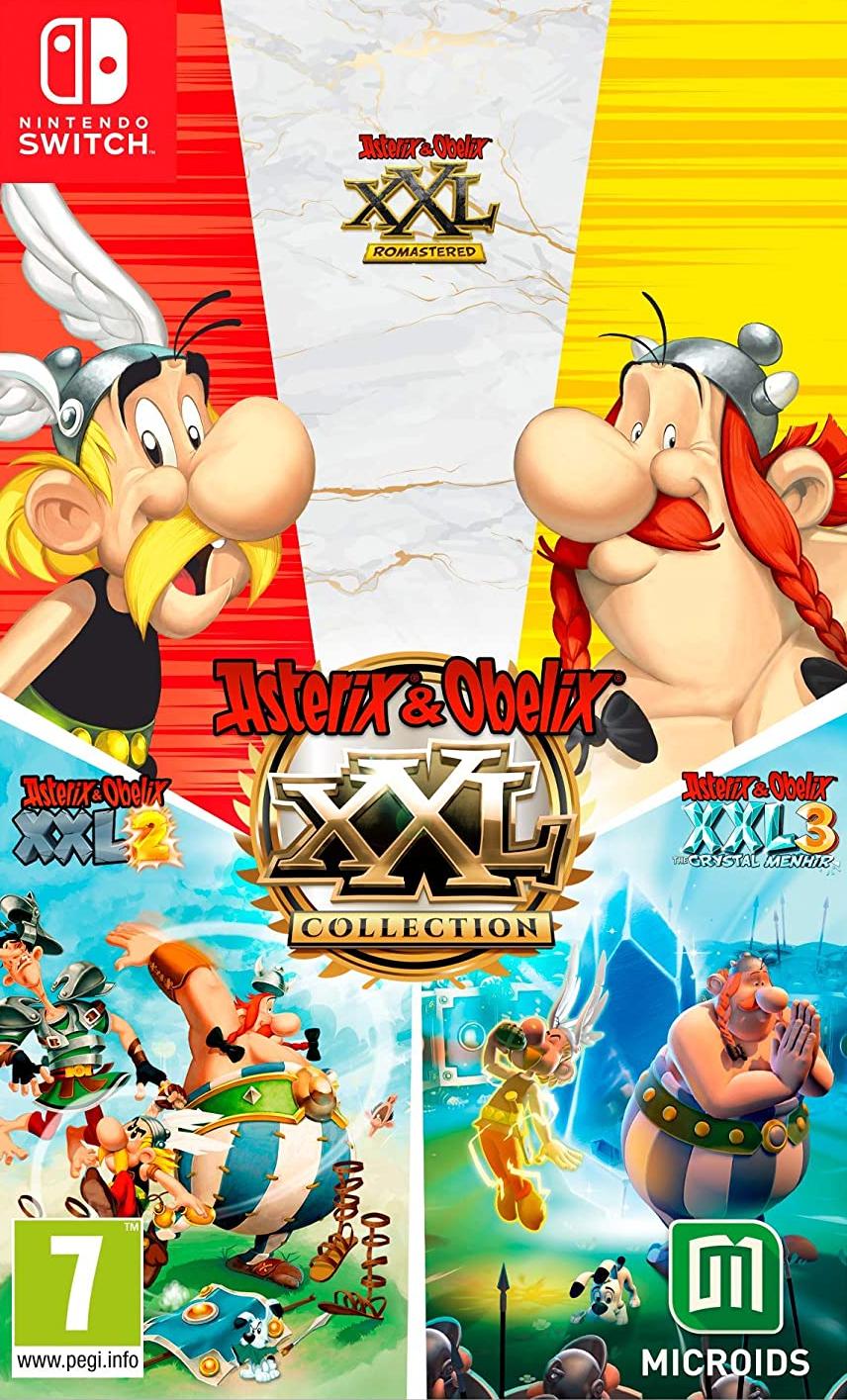 Игра Asterix and Obelix XXL Collection (Nintendo Switch, полностью на иностранном языке)