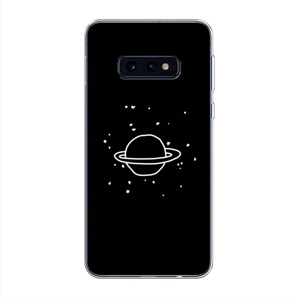 фото Силиконовый чехол "дудл юпитера" на samsung galaxy s10e awog