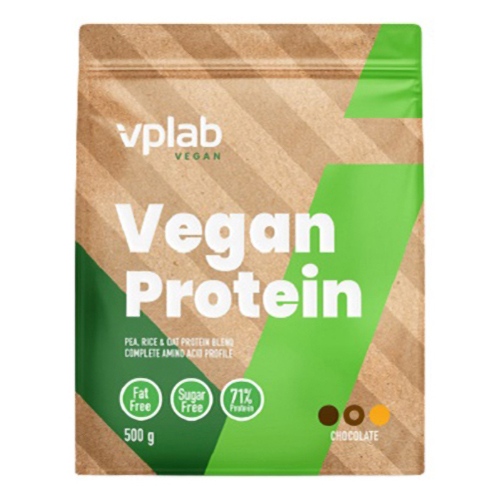 

Биологически активная добавка Vplab Vegan Protein Chocolate 500 г