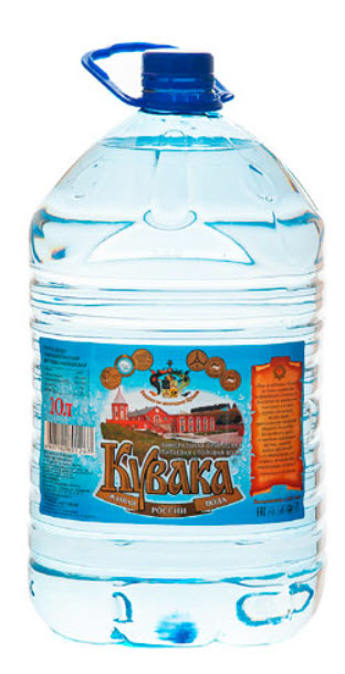 

Вода минеральная Кувака негазированная 10 л